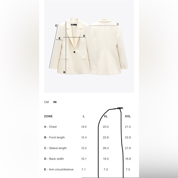 Zara Black Voluminous Hem Peplum Blazer – Size XL - Picture 4 of 14